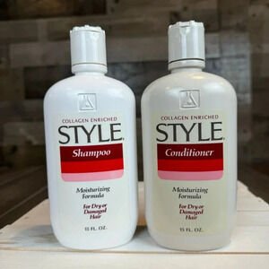 Vintage “Collagen Enriched” STYLE shampoo and conditioner set!